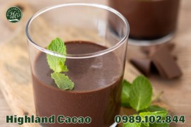 BỘT CACAO CÙNG MÓN CACAO SỮA BẠC HÀ GIẢI NHIỆT CỰC ĐÃ