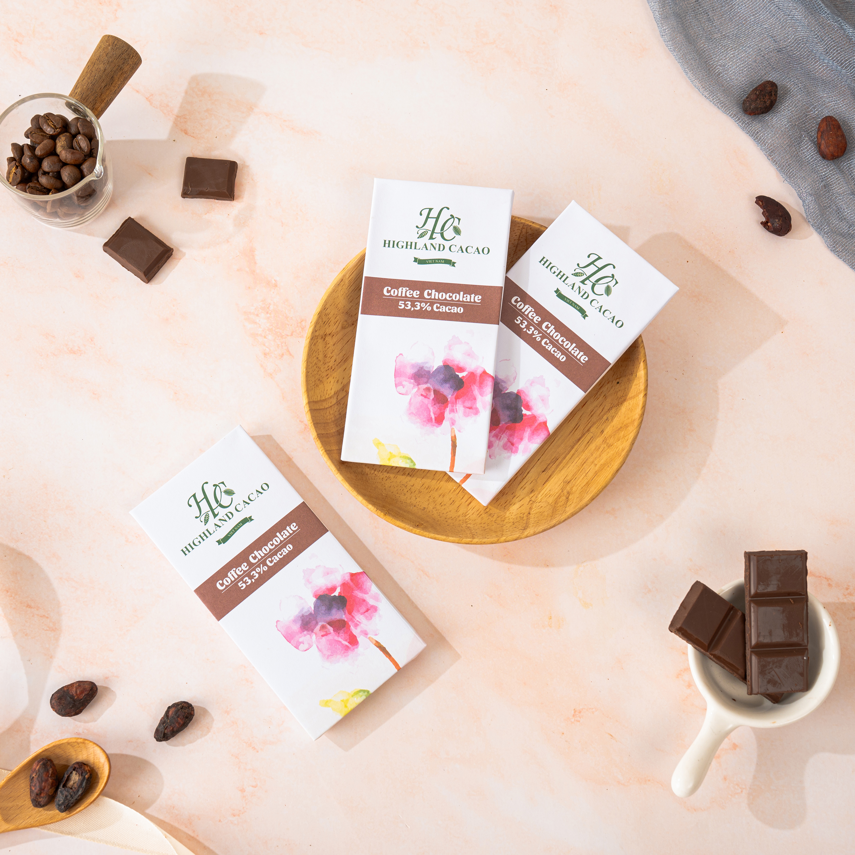 Socola Cà phê Bean to bar