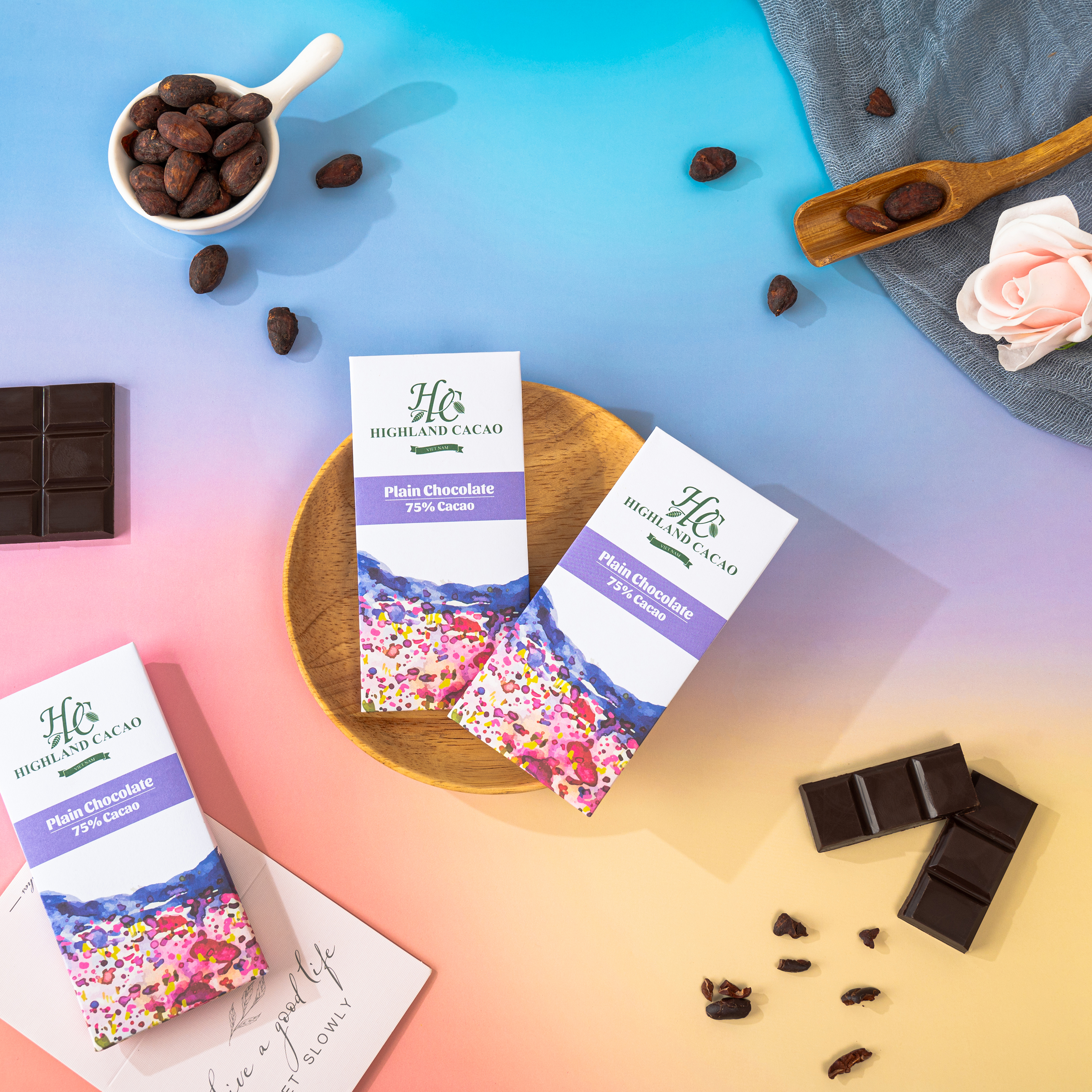 Socola Đen 75% Bean to bar